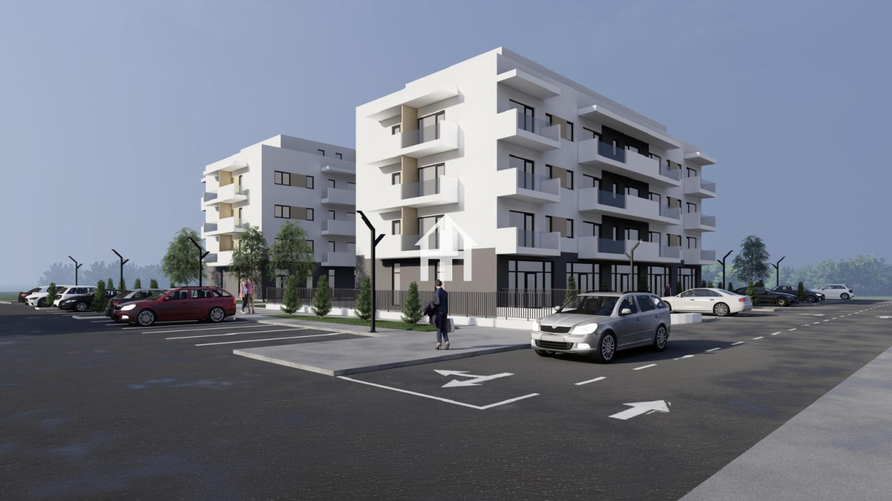 Apartament 3 camere - open space - 69.40 mp utili - zona Obor