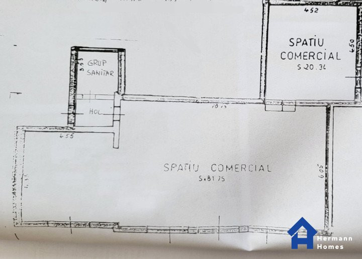 Spatiu comercial de inchiriat – 110 mp - Calea Dumbravii