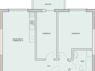 Apartament 3 camere – nou, incalzire in pardoseala - Selimbar