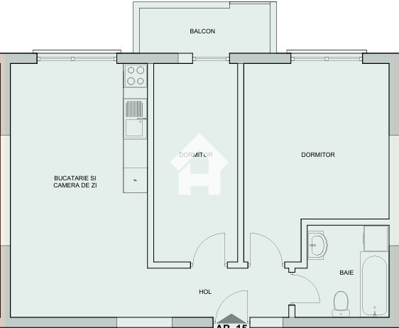 Apartament 3 camere – nou, incalzire in pardoseala - Selimbar