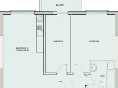 Apartament 3 camere – nou, incalzire in pardoseala - Selimbar