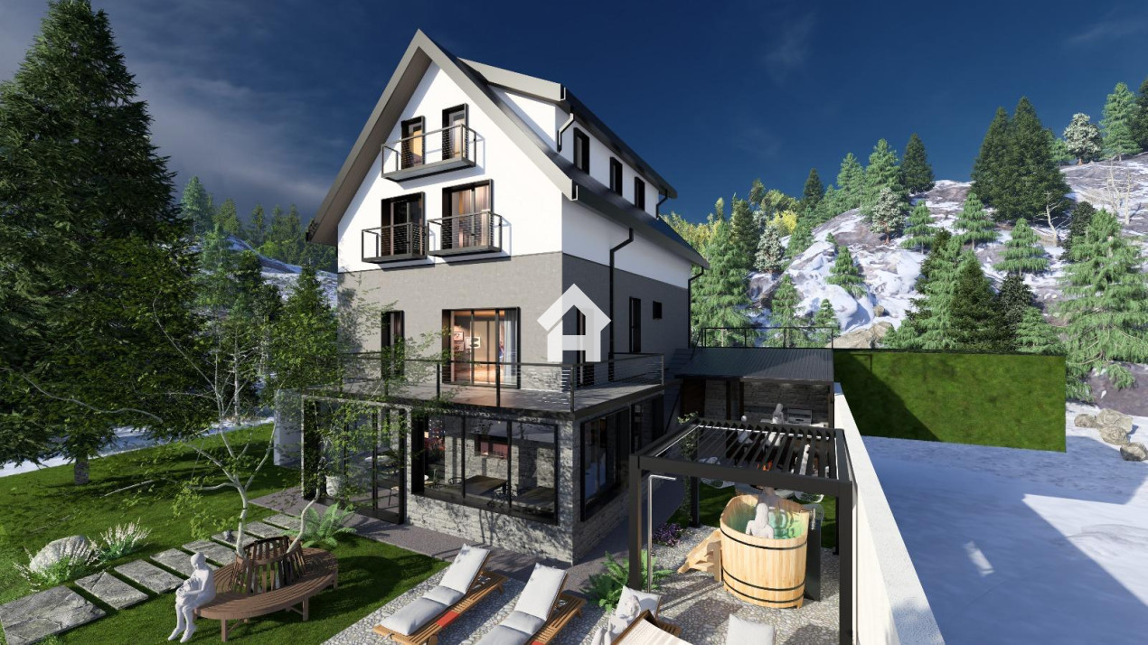 Vila complet utilata de vanzare – Paltinis, Sibiu