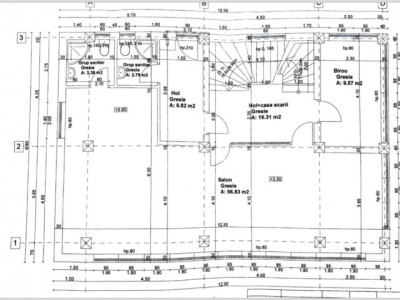 Spatiu birouri - 60 mp utili - etaj 1 - Calea Dumbravii