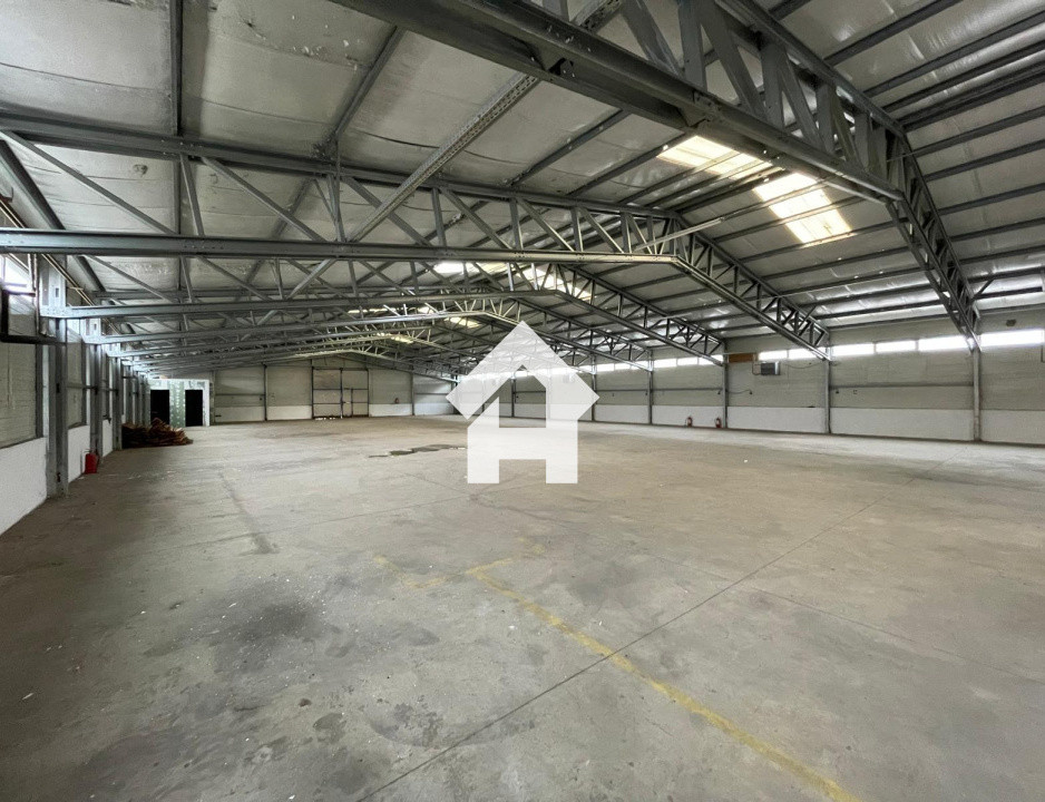 Hala industriala 1.000 mp + curte 2.400 mp | Acces TIR | Talmaciu