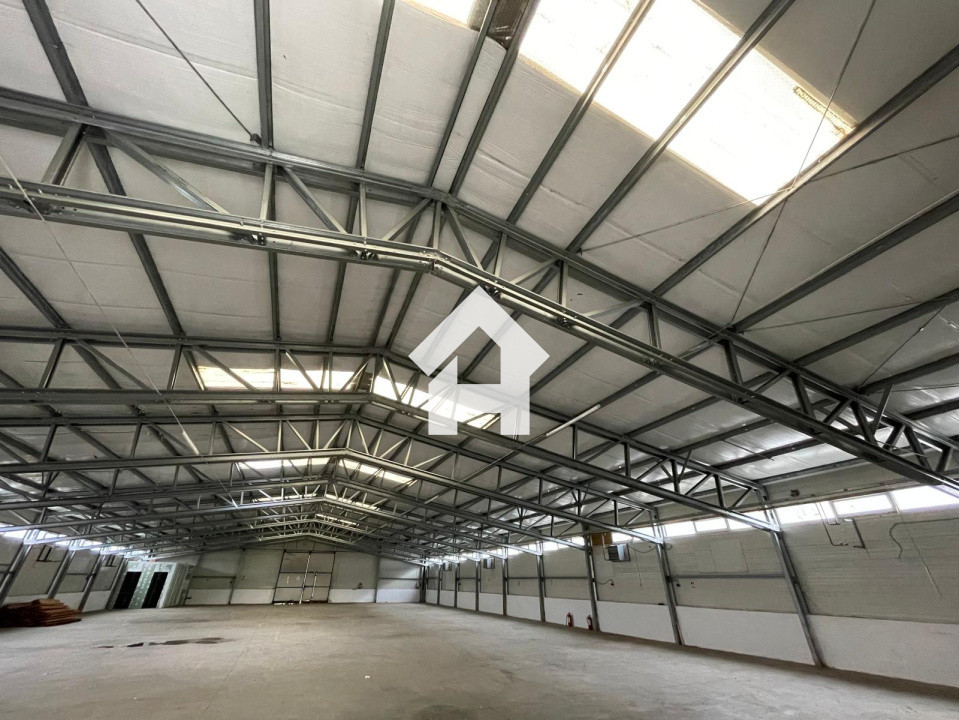 Hala industriala 1.000 mp + curte 2.400 mp | Acces TIR | Talmaciu