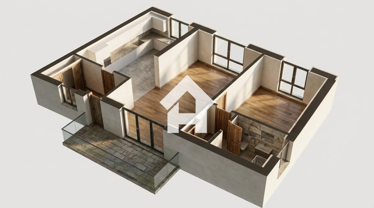 Apartament 2 camere, balcon si parcare inclusa – bloc nou - Talmaciu